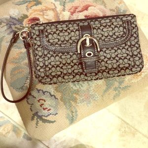 Coach wristlet